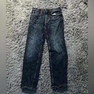 Old Navy Men's Dark Blue Straight Jeans